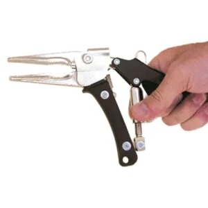 Grip-on 8in. Ergo grip Long Nose Locking Plier 727-08