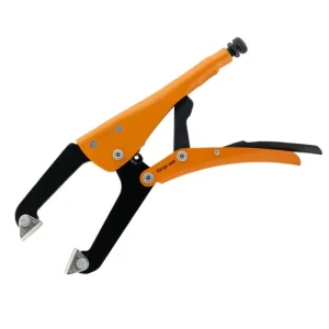 Grip-on 12in. Locking C-clamp Plier, With Self Levelling Jaw, 3-15/16in. Jaw Opening 233-12