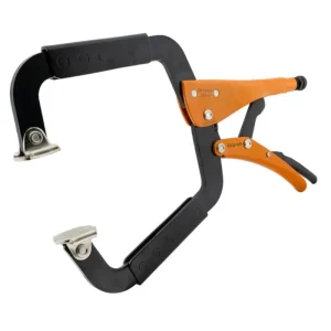 Grip-on 14in. Locking C-clamp Plier, With Swivel Pads, 4-7/8in. Jaw Opening 224-14