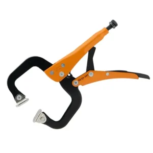 Grip-on 6in. Locking C-clamp Plier, With Swivel Pads, 1-15/16in. Jaw Opening 224-06