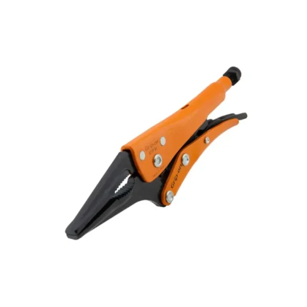 Grip-on 10in. Locking Pliers, 2-3/4in. Jaw Opening, Long Nose 127F10