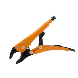 Grip-on 7in. Locking Pliers, 1-7/8in. Jaw Opening, Curved Jaws With Wire Cutter 121-07F