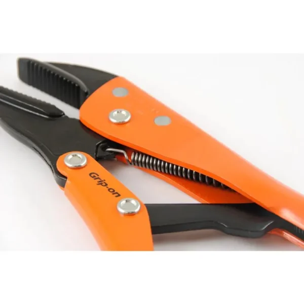 Grip-on 10in. Locking Pliers, 2-7/16in. Jaw Opening, Straight Jaws 112-10