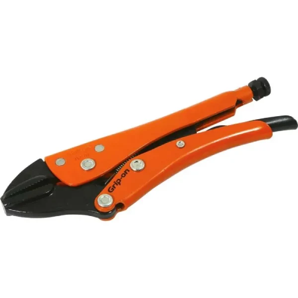 Grip-on 7in. Locking Pliers, 1-7/8in. Jaw Opening, Straight Jaws 112-07