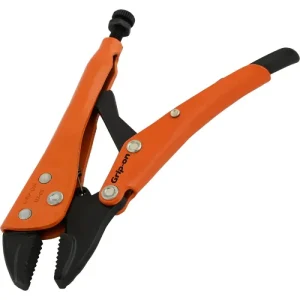 Grip-on 5in. Locking Pliers, 1-1/8in. Jaw Opening, Straight Jaws 112-05