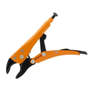 Grip-on 7in. Locking Pliers, 1-7/8in. Jaw Opening, Curved Jaws 111-07F
