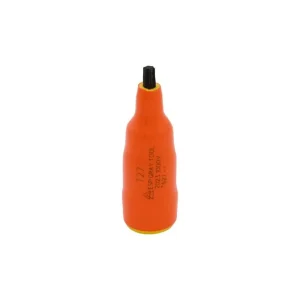 Gray Tools T27 X 3/8in. Drive Standard Length Torx Head 1000V Insulated Socket T627-I