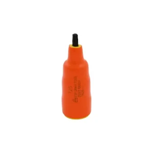 Gray Tools T25 X 3/8in. Drive Standard Length Torx Head 1000V Insulated Socket T625-I