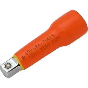 Gray Tools 3/8in. Drive Extension 3in. Long 1000V Insulated T31-I