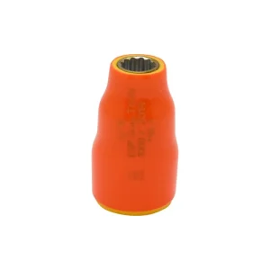 Gray Tools 5/16in. X 3/8in. Drive 12 Point Standard Length Socket 1000V Insulated T10-I