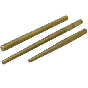 Gray Tools 3 Piece Brass Drift & Line Up Punch Set C3BLS