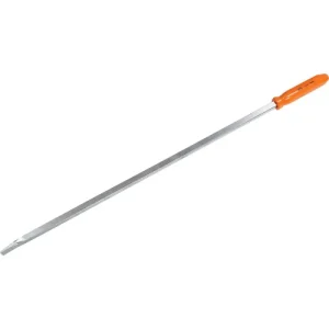 Gray Tools 30in. Screwdriver Handle Pry Bar Curved Nickel Plated Blade 73430