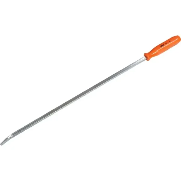Gray Tools 24in. Screwdriver Handle Pry Bar Curved Nickel Plated Blade 73424