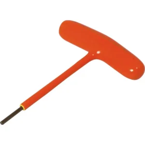 Gray Tools 2.5mm T-handle S2 Hex Key 1000V Insulated 67625-I