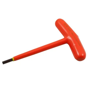 Gray Tools 2mm T-handle S2 Hex Key 1000V Insulated 67602-I
