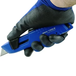 Gray Tools Auto-Retracting Utility Knife 213