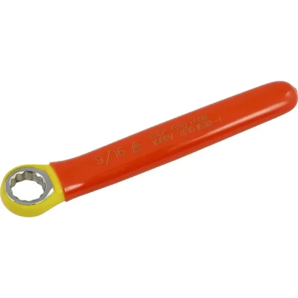 Gray Tools Combination Wrench 9/16in. 1000V Insulated 163B-I
