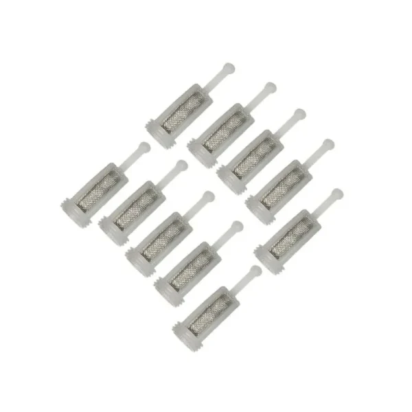 Fuji Spray Strainers – Stainless Steel Mesh – Nylon Gravity Feed Barrel [10 pack] 9030-10