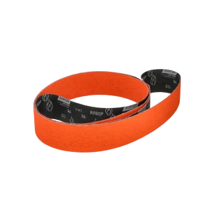Norton 3 x 132 In. Blaze Cloth Narrow Backstand Belt 36 Grit R980P CA 25 Count