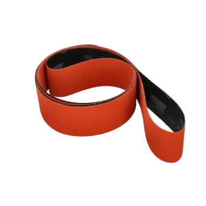 Norton 3 x 132 In. Blaze Cloth Narrow Backstand Belt 60 Grit R980P CA 50 Count