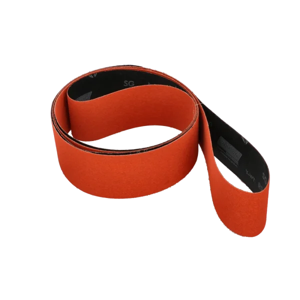 Norton 3 x 132 In. Blaze Cloth Narrow Backstand Belt 60 Grit R980P CA 50 Count