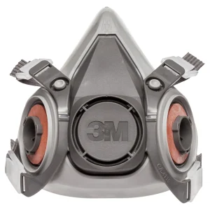 3M™ 6200 Half Facepiece Reusable Respirator 6200/07025(AAD), No Filters, Medium