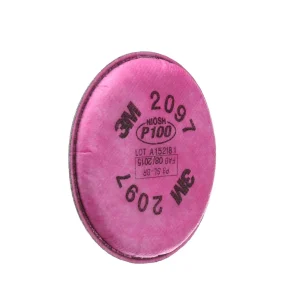 3M™ Particulate Filter 2097/07184(AAD), P100, with Nuisance Level Organic Vapor Relief 2 PER PACK