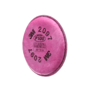 3M™ Particulate Filter 2097/07184(AAD), P100, with Nuisance Level Organic Vapor Relief 2 PER PACK