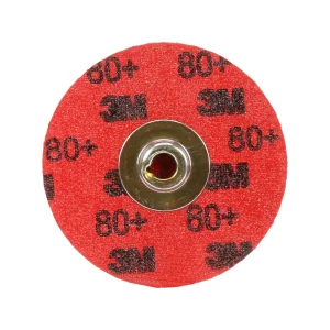3M™ Cubitron™ II Roloc™ Durable Edge Disc 984F, 80+, YF-weight, TSM, Maroon, 3 in, Die RS300VM, 200 per Case