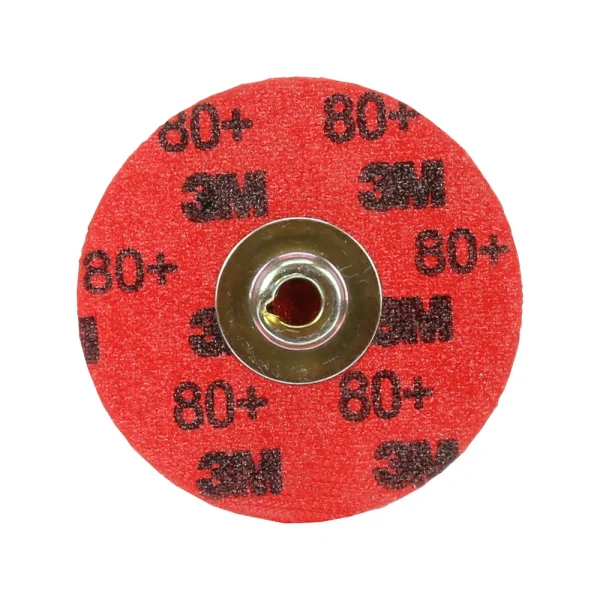 3M™ Cubitron™ II Roloc™ Durable Edge Disc 984F, 80+, YF-weight, TSM, Maroon, 3 in, Die RS300VM, 200 per Case