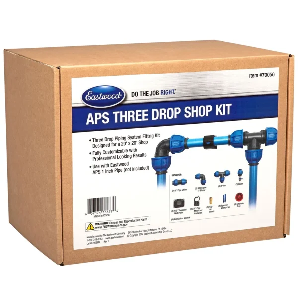 Eastwood APS – Air Piping System Shop Kits – 1 Inch Pipe