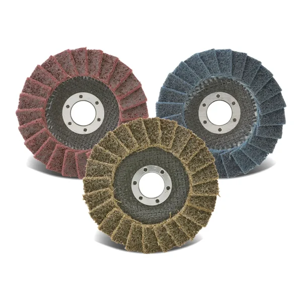 CGW Abrasives 70120 Surface Conditioning Flap Discs – Size 4-1/2 x 7/8 – Grit COARSE, 10/BOX