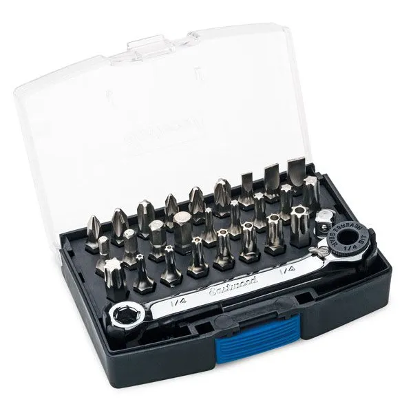 Eastwood 29 Piece Ratchet and Bit Set