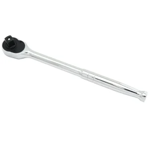 Dynamic Tools 1/2in. Drive 108-Tooth Chrome Ratchet D012309