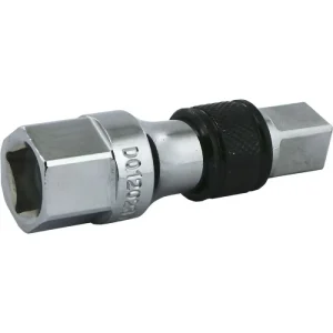 Dynamic Tools 1/2in. Drive Chrome Extension 3in. Long With Quick Release D012023