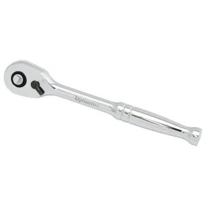 Dynamic Tools 1/4in. Drive 108-Tooth Chrome Ratchet D001309