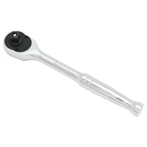 Dynamic Tools 1/4in. Drive 108-Tooth Chrome Ratchet D001309