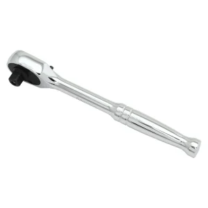 Dynamic Tools 1/4in. Drive 108-Tooth Chrome Ratchet D001309