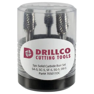 DRILLCO 70S011DC DRILLCO CARBIDE BURR SET