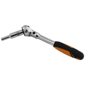 Dynamic Tools 2 Piece Swivel Head Ratchet Set, 1/4in & 3/8 Drive D106002