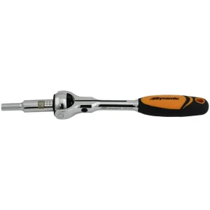 Dynamic Tools 2 Piece Swivel Head Ratchet Set, 1/4in & 3/8 Drive D106002
