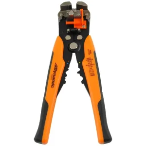 Dynamic Tools Self-adjusting Wire Stripper, 8in Long, Strips 10-24 AWG Wire D095002