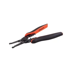 Dynamic Tools Wire Stripper/Cutter, 6in Long, Comfort Grip Handle D095001