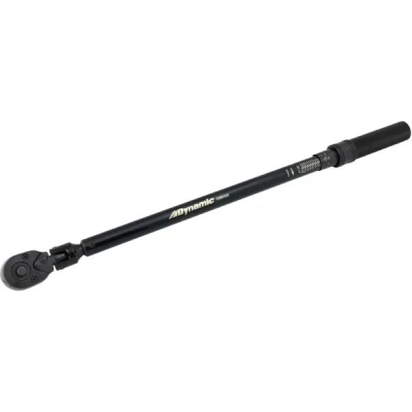 Dynamic Tools 1/2in Drive Flex Head Torque Wrench, 30-250 Ft/lbs., 32 Teeth D086202