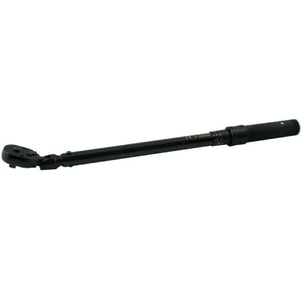 Dynamic Tools 3/8in Drive Flex Head Torque Wrench, 10-80 Ft/lbs., 32 Teeth D086201
