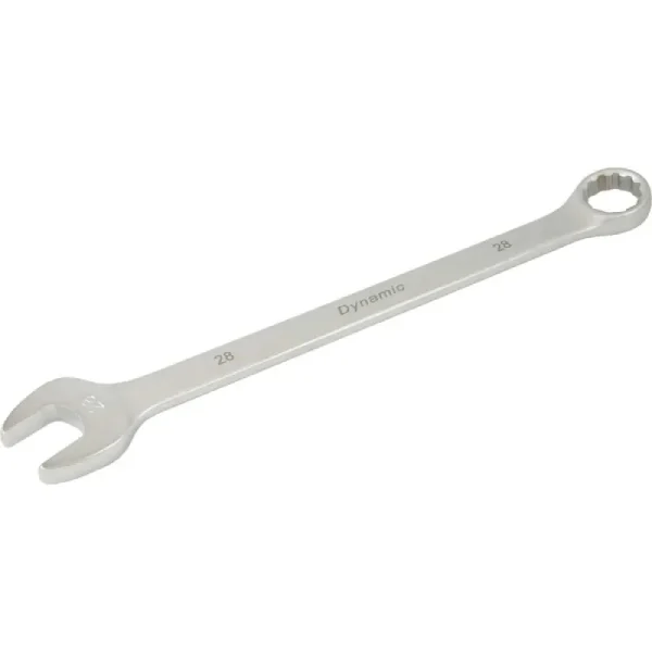 Dynamic Tools 28mm 12 Point Combination Wrench, Contractor Series, Satin Finish D074428