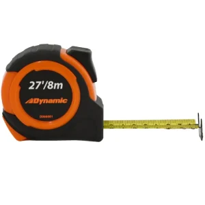 Dynamic Tools 27′ Tape Measure with Auto Lock D066001