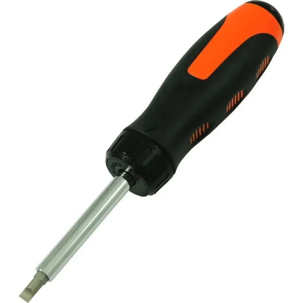 Dynamic Tools 13 Piece Ratcheting Screwdriver Set, 12 Bits D062508