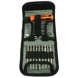 Dynamic Tools 21 Piece Screwdriver Set With Removable Bits, Comfort Grip Handle D062506