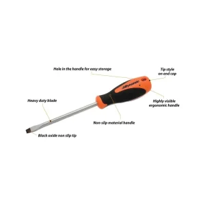 Dynamic Tools 9 Piece Assorted Screwdriver Set, Comfort Grip Handles D062500